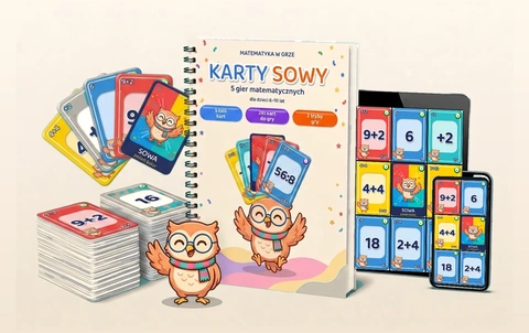 Karty Sovy – 5 matematických hier